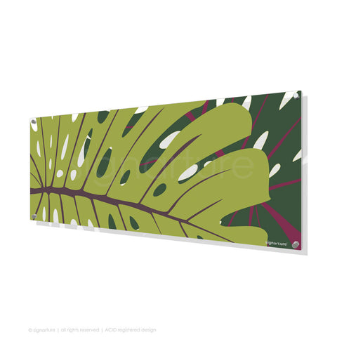 contemporary perspex art noosa green panoramic