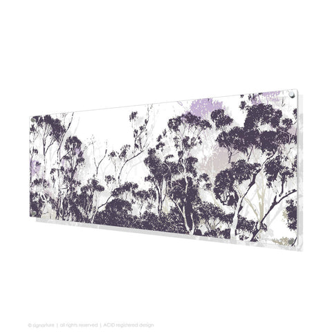 tree perspex art braidwood purple panoramic