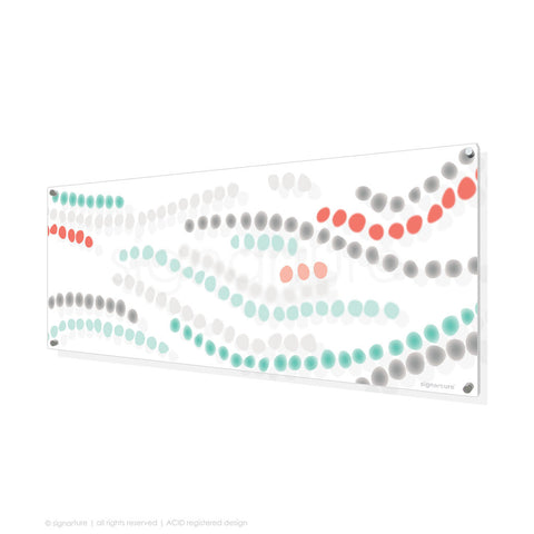 abstract perspex art makalu coral panoramic