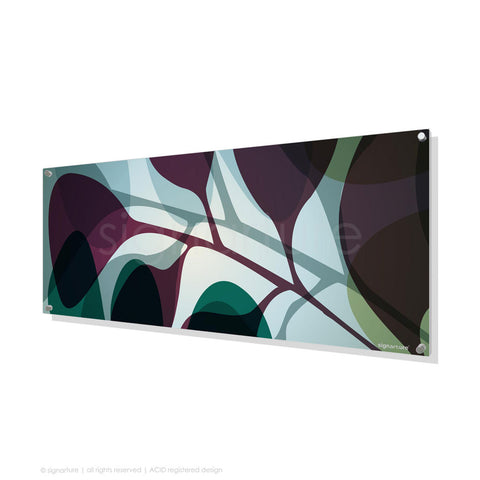 contemporary perspex art kuranda magenta panoramic