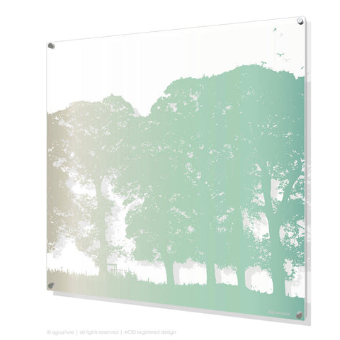 tree perspex art aberfeldy blue square