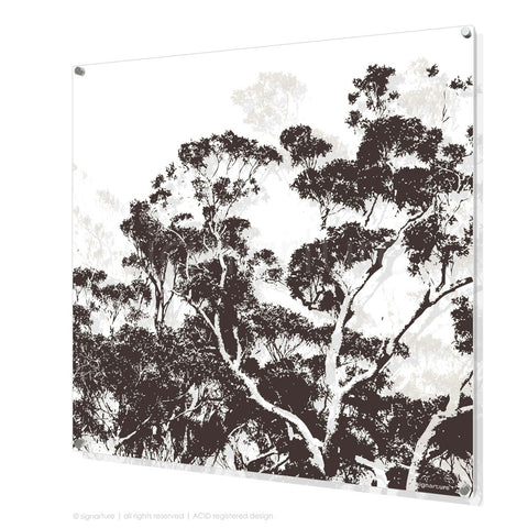 tree perspex art braidwood brown square