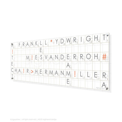 word perspex art albertopolis grey panoramic