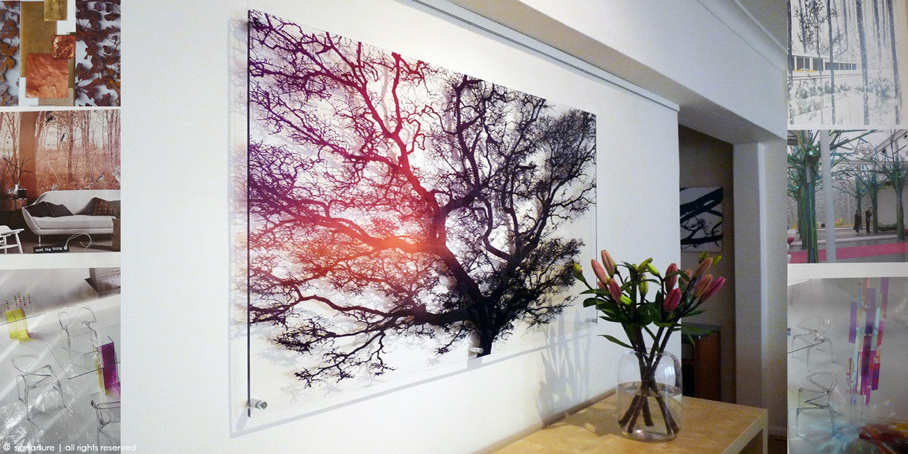 unique transparent perspex artworks created bespoke to your specification