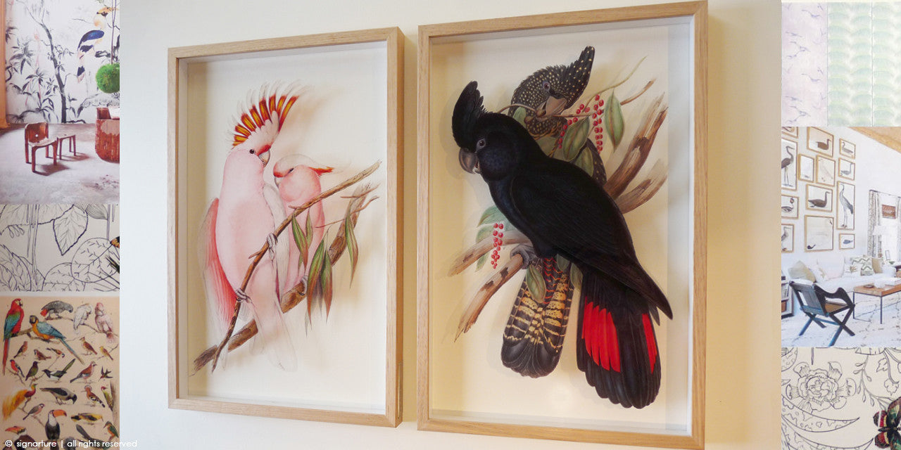 fine art prints on perspex bring new life to vintage illustration